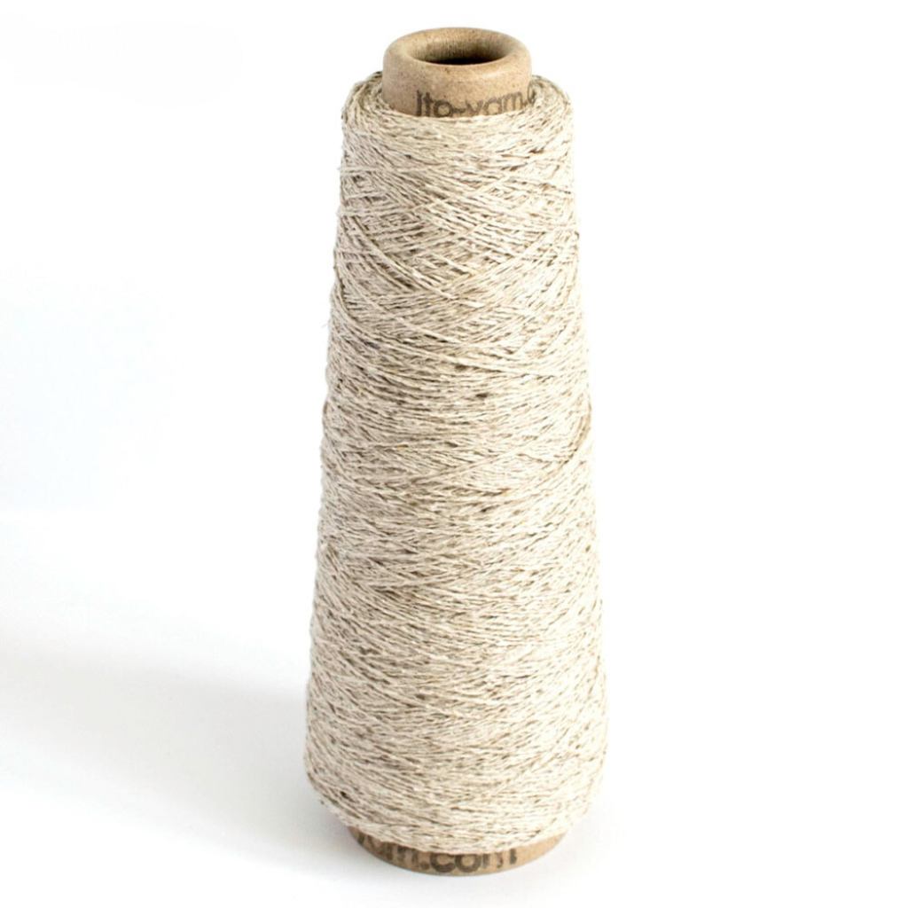 Organic Silk Noil Weaving Yarn Cone, photo 6 of 28