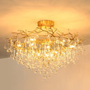Anita brass chandelier
