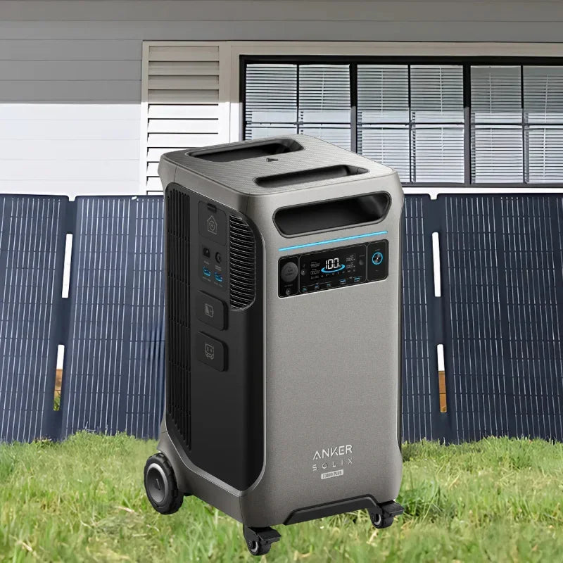 Anker SOLIX F3800 Plus Portable Power Station + 400W Bifacial Solar Panel, photo 2 of 2