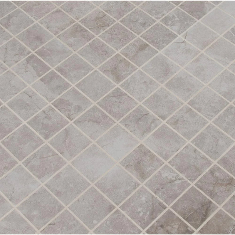 MSI Ansello Grey Mosaic Ceramic Wall and Floor Tile