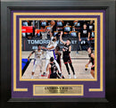 Anthony Davis 2020 NBA Finals Slam Dunk Los Angeles Lakers 8" x 10" Framed Basketball Photo by Dynasty Sports & Framing