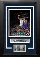Anthony Edwards One-Handed Dunk Minnesota Timberwolves 8" x 10" Framed Photo with Engraved Autograph by Dynasty Sports & Framing