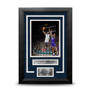 Anthony Edwards One-Handed Dunk Minnesota Timberwolves 8" x 10" Framed Photo with Engraved Autograph by Dynasty Sports & Framing
