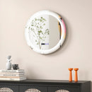 Anti-Fog Round Led Bathroom Mirror with 3 Color LED Lights