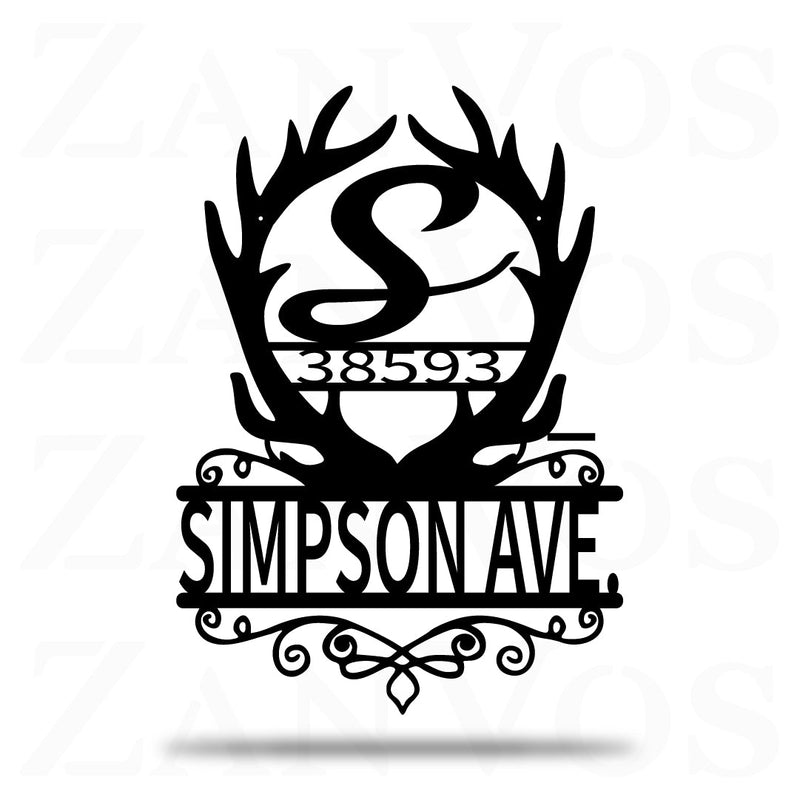 Address Antler Monogram