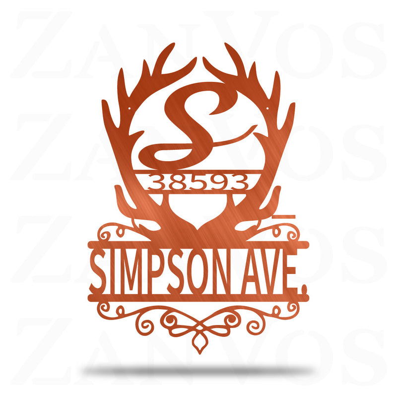 Address Antler Monogram