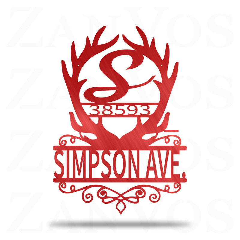 Address Antler Monogram