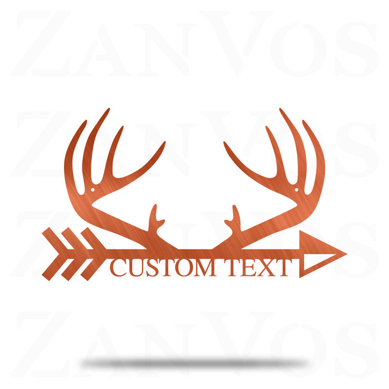 Antler Arrow Monogram