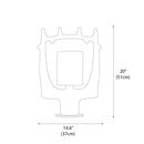 Antler Ring Table Lamp