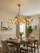 Aosta Branch Glass Flower Chandelier