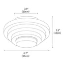 Aperture Ceiling Lamp 6.7"