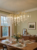 Aqua Makrama Chandeliers