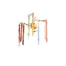 Aqua Salix Crystal Wall Lamp