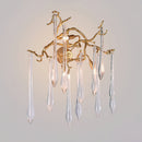 Aqua Salix Crystal Wall Lamp
