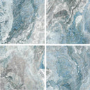 Aquatica Aqua Porcelain Pool Tile 6"x6" - Cloud Collection