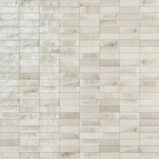 Aquatica Beige Glossy Porcelain Pool Tile 2"x6" - Gleeze Collection, photo 2 of 2