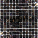 Aquatica Blackstone 1"x1" Linear Glass Mesh Tile 11.75"x11.75" - Treasure Collection