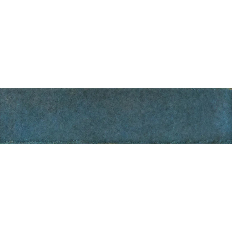 Aquatica Blu Glossy Porcelain Wall Tile 2"x10" - Noho Collection