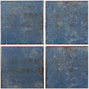 Aquatica Blue Porcelain Pool Tile 6"x6" - Oasis II Collection