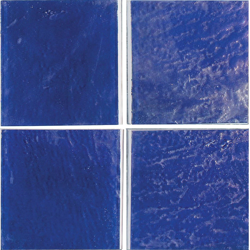 Aquatica Cobalt Glass Tile 6"x6" - Elegant Glass Collection