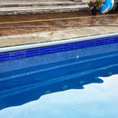 Aquatica Cobalt Pool Waveglass Waterline Glass Tile 6"x12" - Border Wave Collection