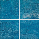 Aquatica Cobalt Porcelain Pool Tile 6"x6" - Waves II Collection