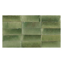 Aquatica Giada Glossy Porcelain Pool Tile 3"x8" - Gleeze Collection