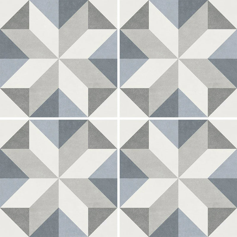 Aquatica Gina Directional Pattern Porcelain Pool Tile 6"x6" - Fiore Collection