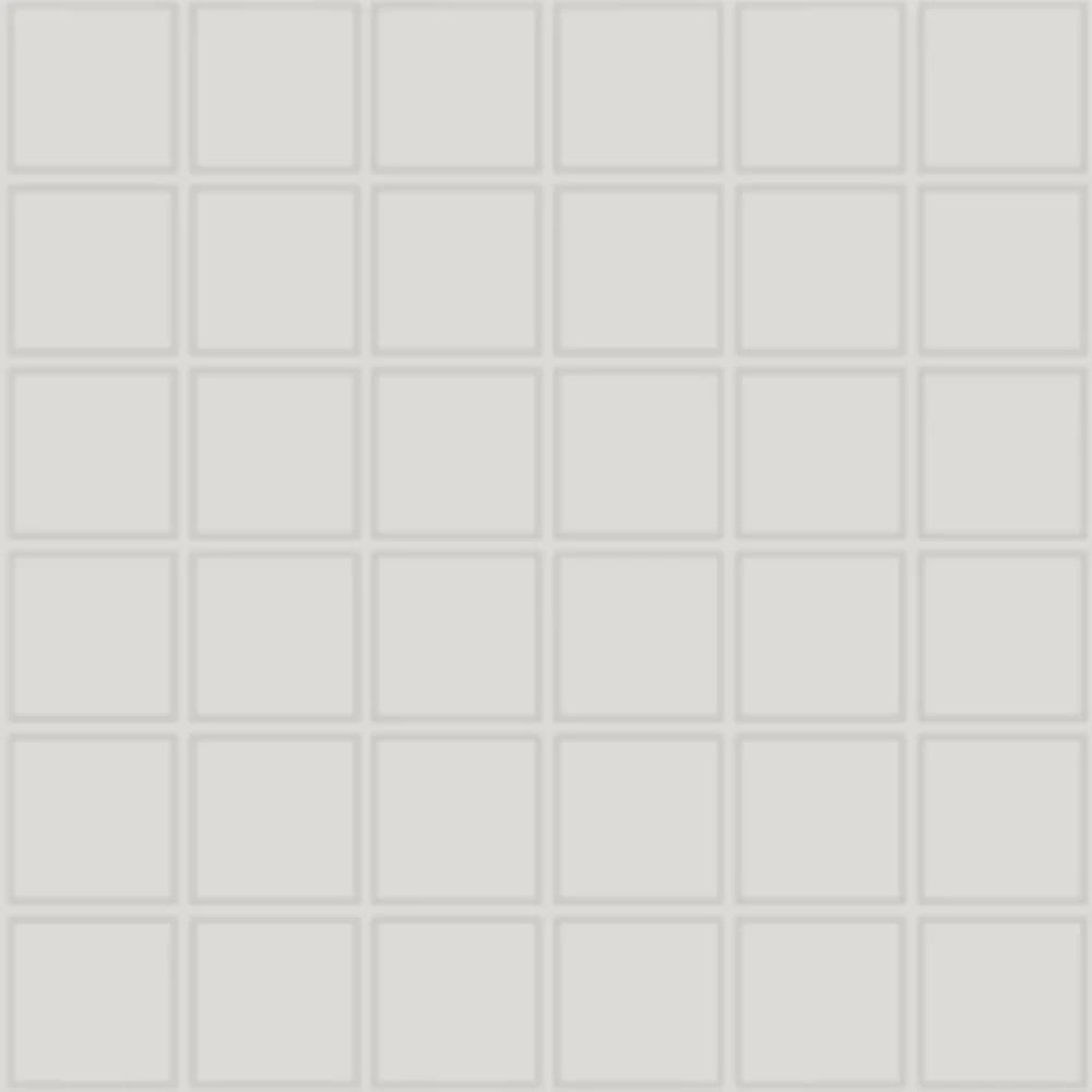 Aquatica Hold Grey  2"x2" Ceramic Mosaic  12"x12" - Soho Collection