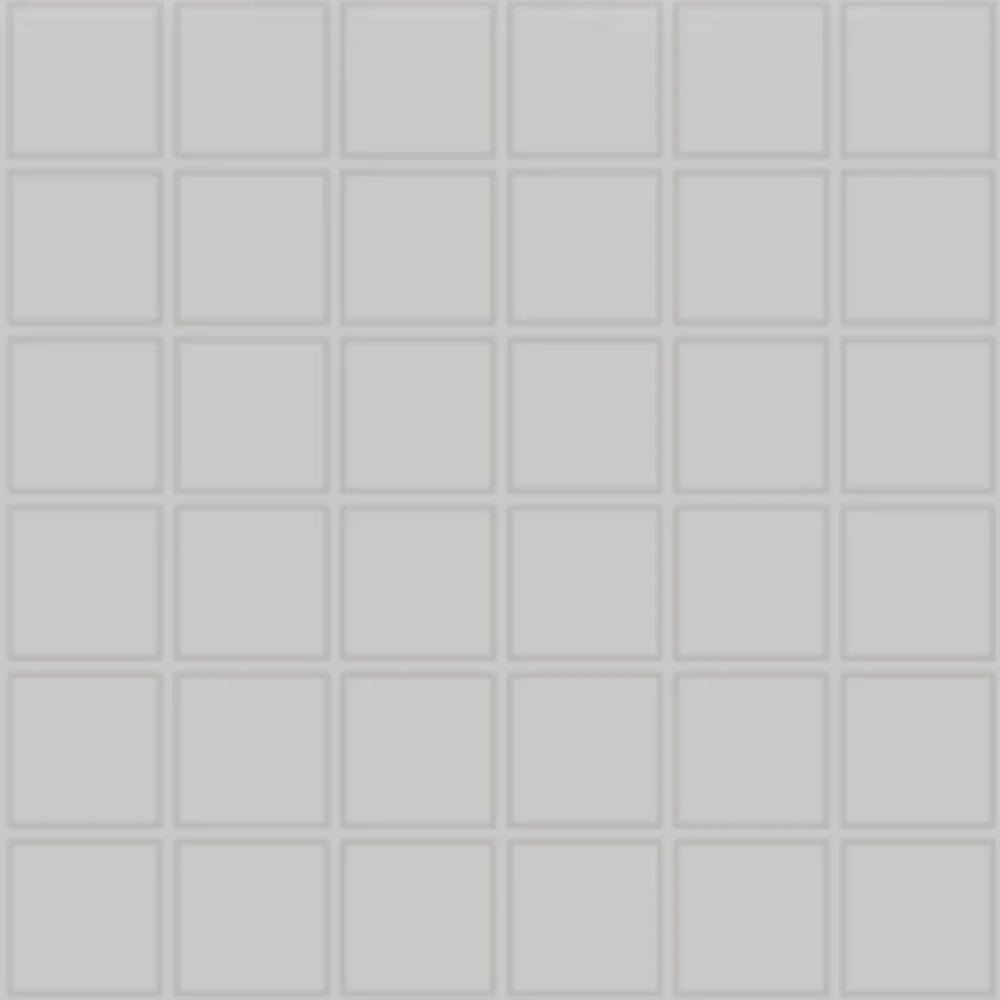 Aquatica Loft Grey  2"x2" Ceramic Mosaic  12"x12" - Soho Collection
