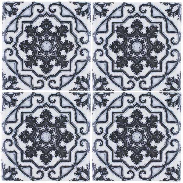 Aquatica Maioliche 12 Porcelain Pool Tile 6"x6" - Maioliche Collection