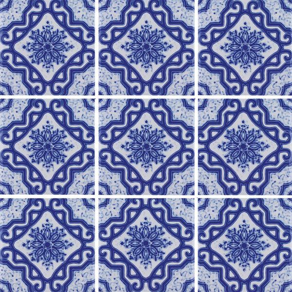 Aquatica Maioliche 18 Porcelain Pool Tile 6"x6" - Maioliche Collection, photo 2 of 2