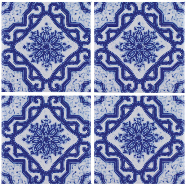 Aquatica Maioliche 18 Porcelain Pool Tile 6"x6" - Maioliche Collection