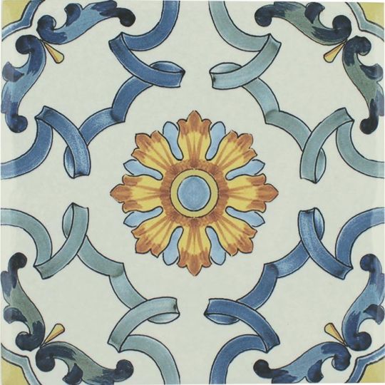 Aquatica Maioliche 3 Porcelain Pool Tile 6"x6" - Maioliche Collection