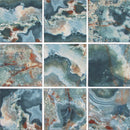 Aquatica Multi Color Porcelain Pool Tile 6"x6" - Cross Collection