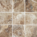 Aquatica Noce Porcelain Pool Tile 6"x6" - Scavo II Collection