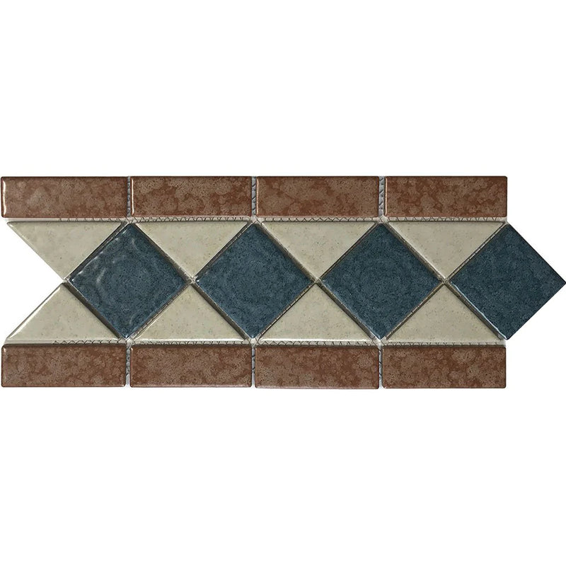 Aquatica Ocean Sand Porcelain Pool Tile 6"x13" - Listello Collection
