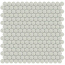 Aquatica Penny Round Sand Glass Mosaic Tile 11.50"x11.75" - Element Collection
