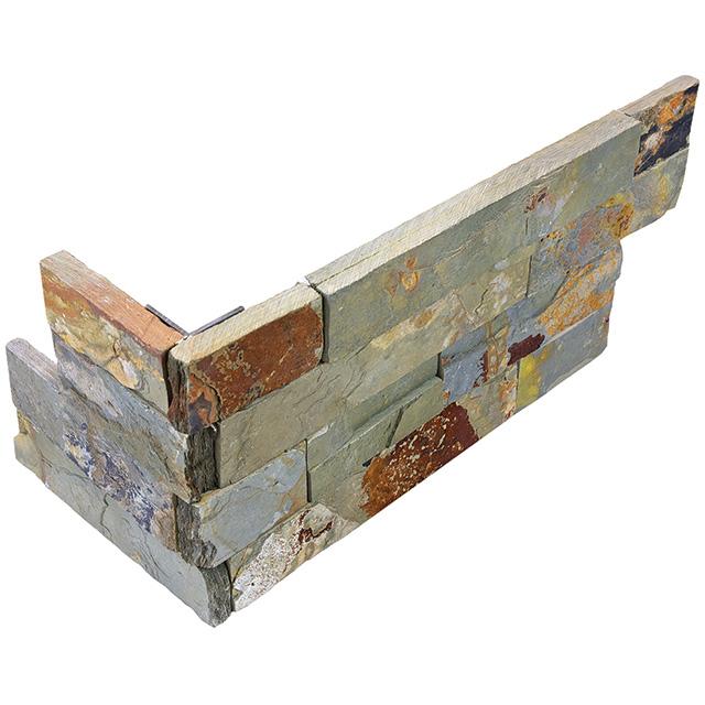 Aquatica Sierra Natural Stone Ledger Panel Corner 12.75"x3"x5.75" - Ledgerstone Collection