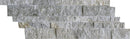 Aquatica Silver Natural Stone Ledger Panel Corner 9.75"x3"x7" - Ledgerstone Collection