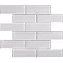 Aquatica Skylight Brick Look Glass Tile 11.75"x11.75" - Element Collection