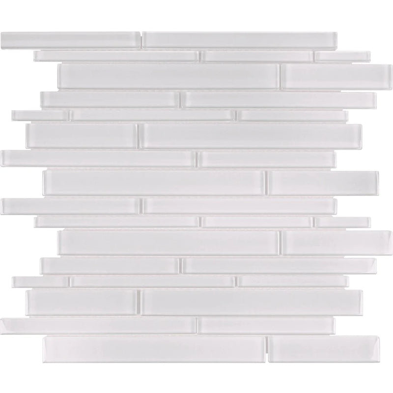 Aquatica Skylight Multi Linear Glass Tile 11.75"x11.75" - Element Collection