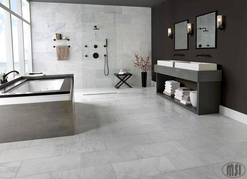 MSI Arabescato Carrara Marble Wall and Floor Tile