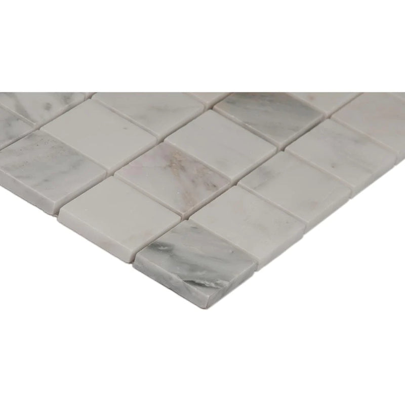 MSI Arabescato Carrara Honed Marble Mosaic Tile 12"x12"