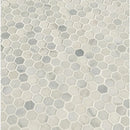 MSI Arabescato Carrara Hexagon Honed Marble Mosaic Tile 11.1"x11.5"