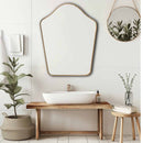 Arched Top Mirror - Italien Style Brass Mirror