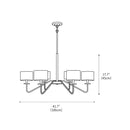 Arden Spoke Chandelier