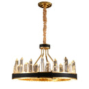 Argus Round Crystal Chandelier