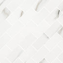 MSI Aria Bianco Mosaic Porcelain Backsplash Wall and Floor Tile