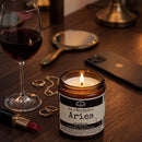 Malicious Women Co. I’m a MotherF’n Aries Zodiac Candle 9oz Soy Wax Astrology Candle Gift Luxury Scented Hand Poured USA